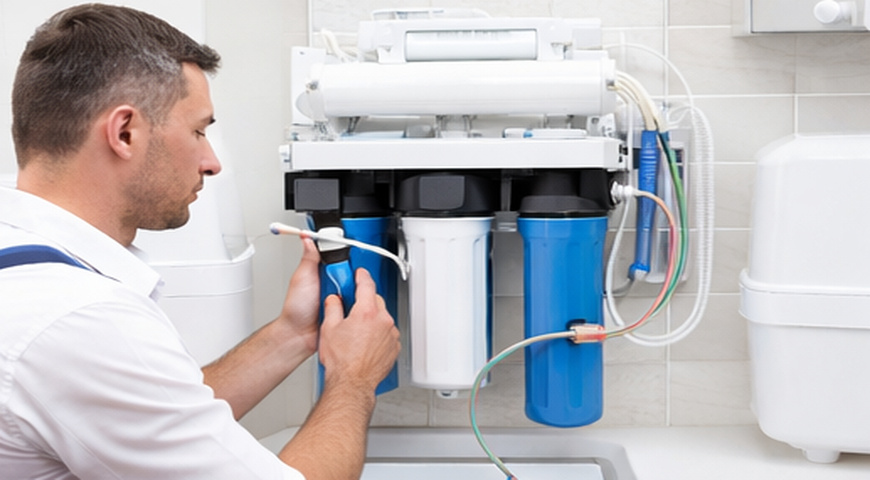 RO water purifier repair service by trained technician