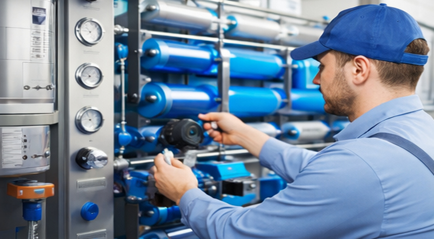 Commercial RO water purifier service and maintenance